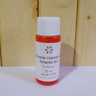 Colorante Hidrosoluble Amarillo Sol - 20ml