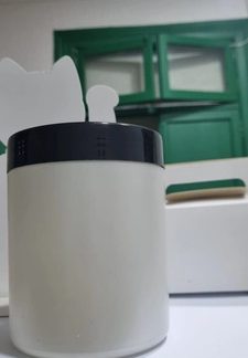 ENVASE BLANCO TAPA NEGRA 1000ML